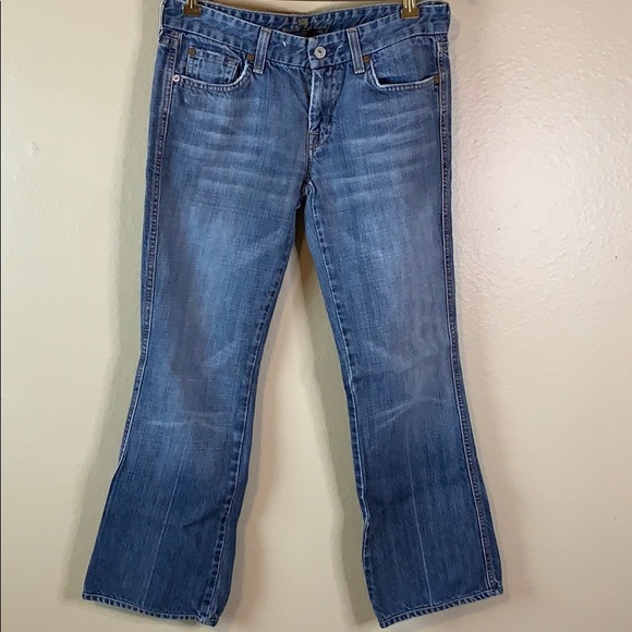 7 for all man kind Denim jeans sz 29x27 - Picture 3 of 6